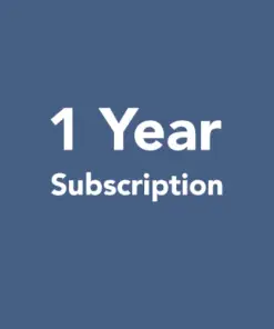 1 Year Subscription